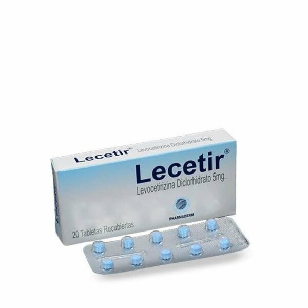 Lecetir X 20 Tabletas Pharmaderm