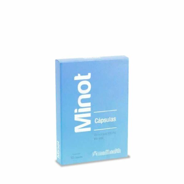Minot 100Mg X 10 Caps Medihealth