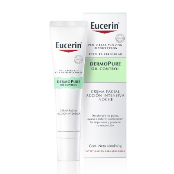 Dermopure Oil Control Crema Intensiva De Noche X 40 Ml Eucerin