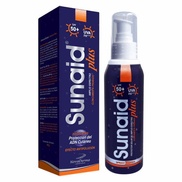Sunaid Plus Spf50+ X 100 Gr Novaderma