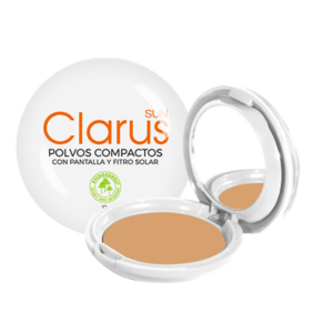 Clarus Polvo Compacto Medio Trigueño X 12 Gr
