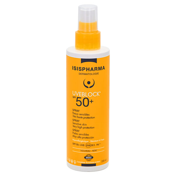 Uveblock 50+ Spray X 200 Ml Isispharma