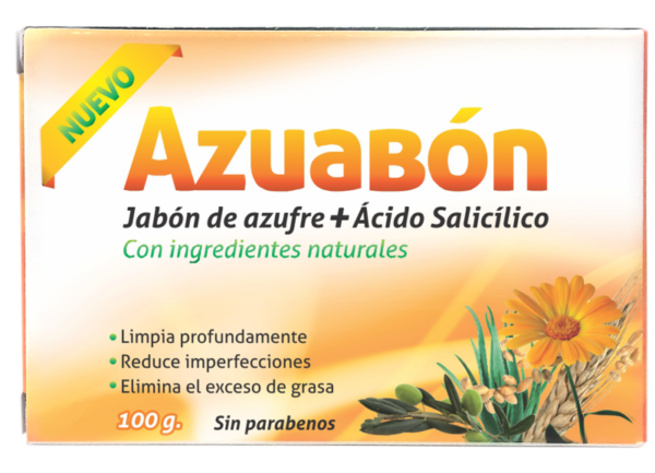 Jabon De Azufre Azuabon X 100 Gr