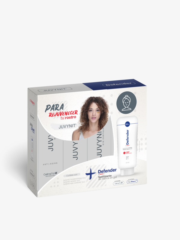 Kit Juvynit Antiedad(Juvynit Prev Moistur +Serum Contorno Ojos + Defender 30Ml)