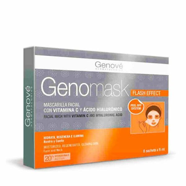 Genomask Mascarilla Facial 6 Sachets X 8 Ml Genové 