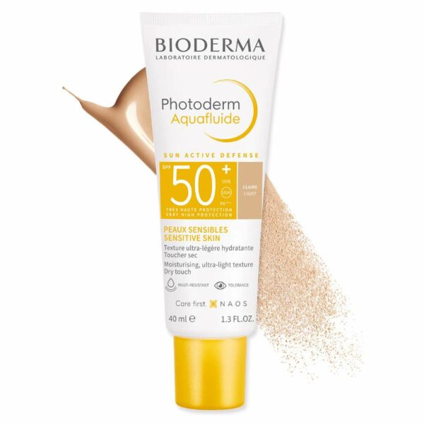 Photoderm Aquafluido Spf50+ Tono Claro Light X 40Ml Bioderma - Imagen 2