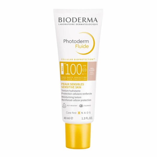 Photoderm Max 100 Fluide Muy Claro X 40 Ml Bioderma