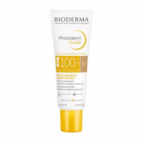 Photoderm Max 100 Fluide Claro X 40 Ml Bioderma