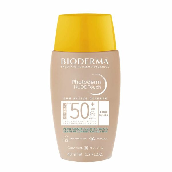 Photoderm Nude Touch Dore Tinte Spf 50+ 40 Ml Bioderma