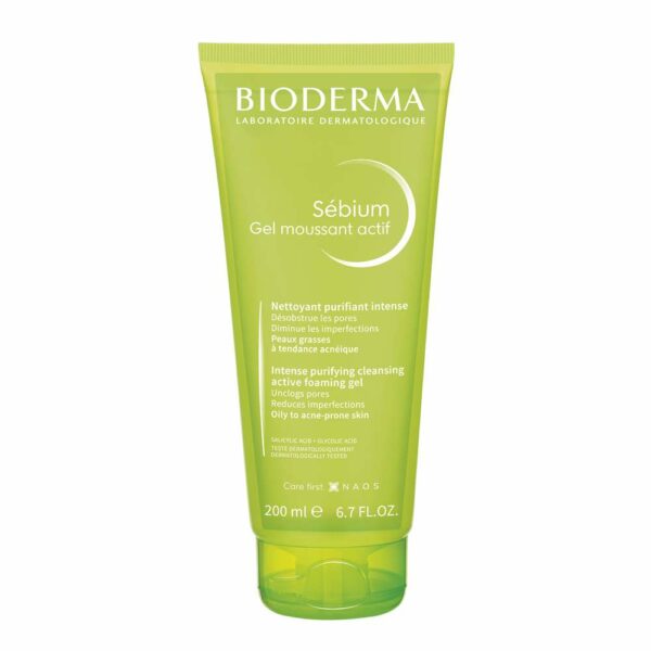 Sebium Actif  Gel Moussant X 200 Ml Bioderma
