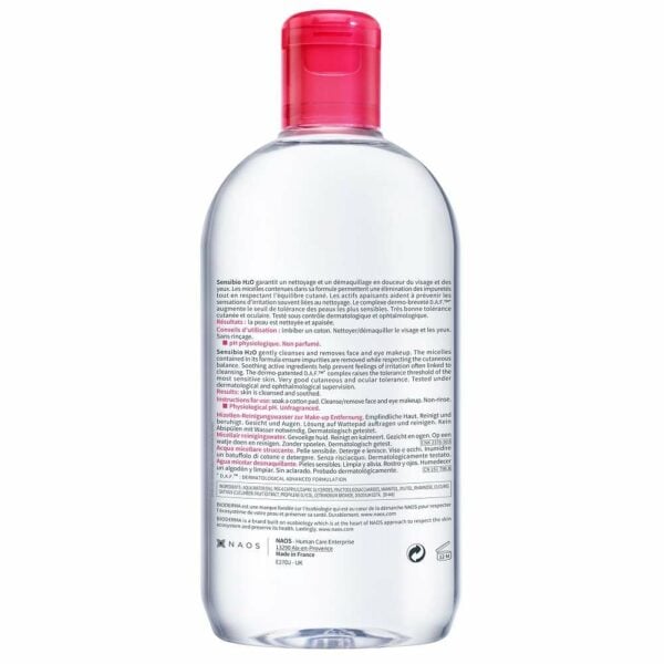Sensibio H2O X 500 Ml Bioderma - Imagen 3