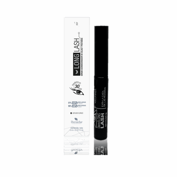 Long Lash Pestañas Y Cejas  X 3 Ml Dermclar 