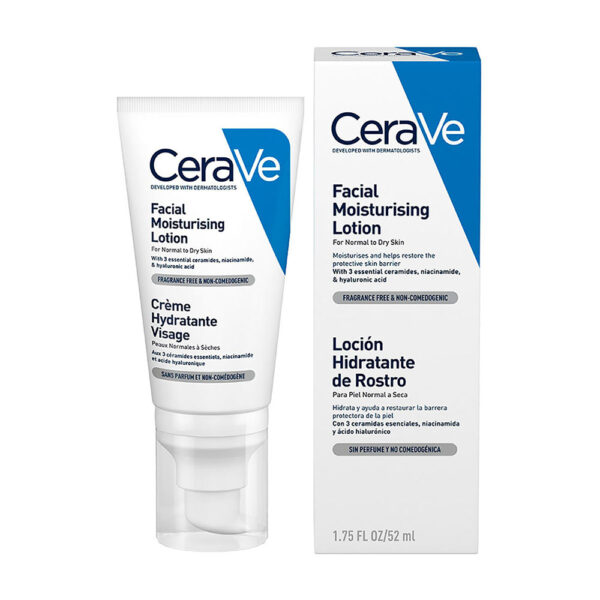 Cerave Locion Hidratante de Rostro PM X 52 Ml 