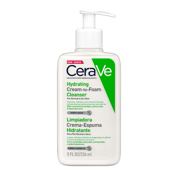 Cerave Limpiadora Crema-Espuma Hidratante X 236 Ml 