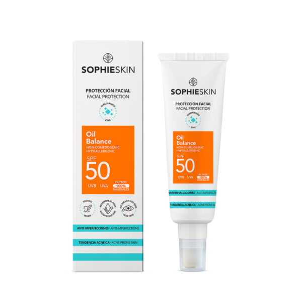 Sophieskin Protección Solar Oil Balance Acne SPF 50+ X 50 Ml