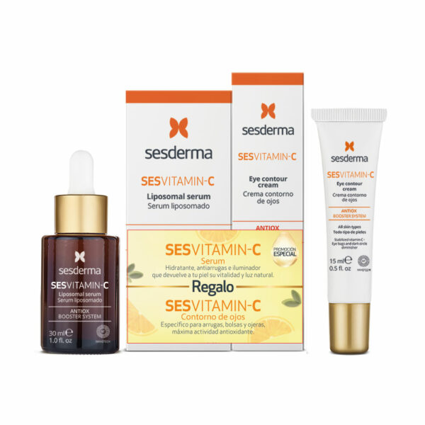 Kit Ses Vitamin C Serum X 30 Ml Gratis Sesvitamin C Contorno de Ojos X 15Ml