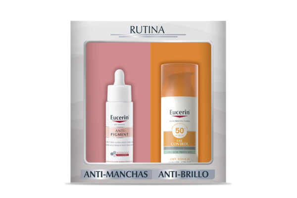 Kit Sun Toque Seco Oil Control X50 Ml + Antipigment Ultra Light Serum X30 Ml Eucerin