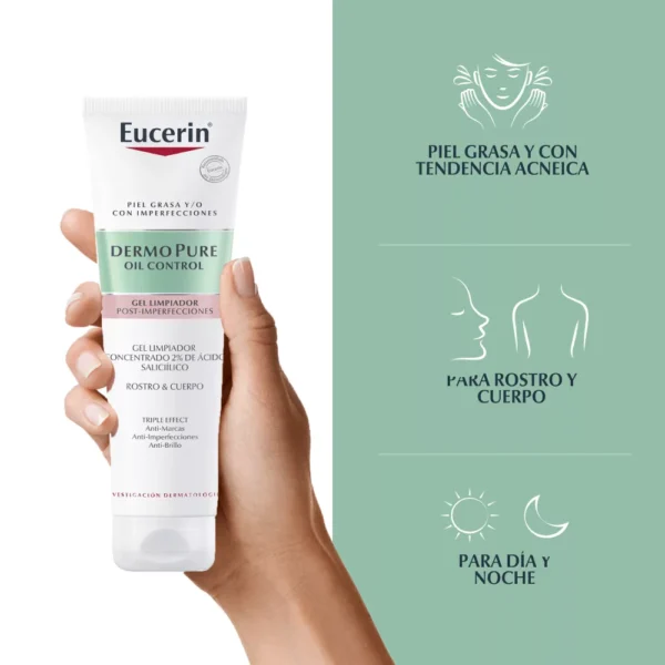 Dermopure Oil Control Triple Effect Cleanser X 150 Ml Eucerin